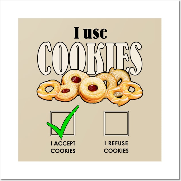 I use COOKIES Wall Art by Colette